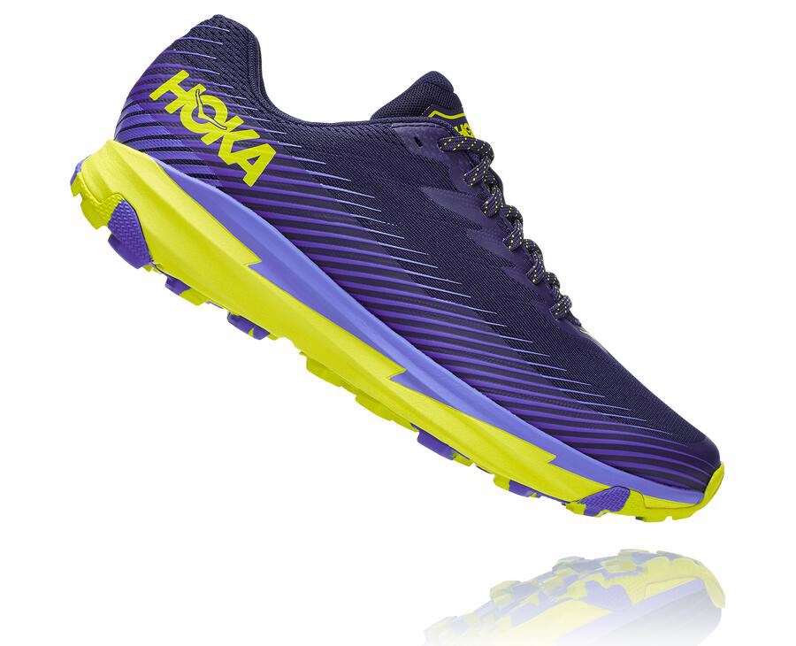 Tenis Trail Hoka One One Masculino Azuis/Verdes - Torrent 2 - 329-FPQZER